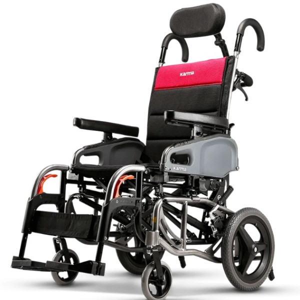 Manual Tilt-in-Space Wheelchair - Karma VIP 2 Transit EQ7306